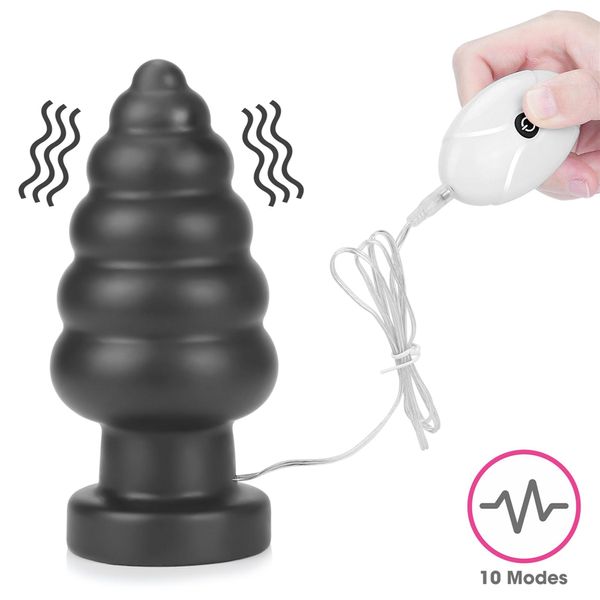 Korek analny King Sized Vibrating Anal Cracker 7, 18 cm (czarny) 14433 zdjęcie