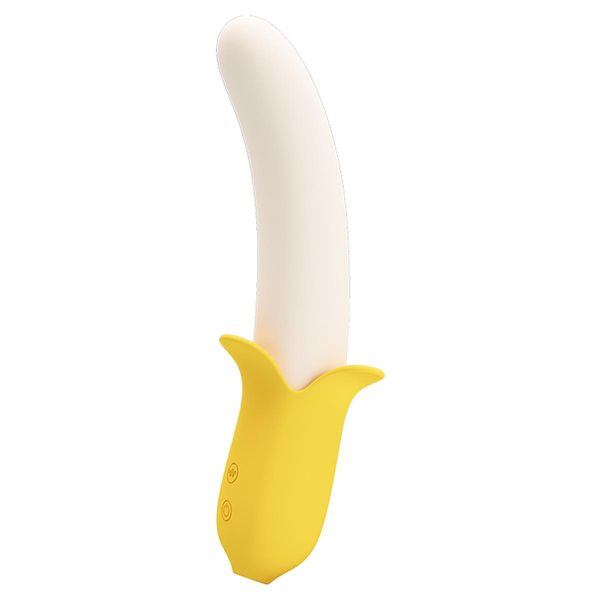 Wibrator Pretty Love Banana Geek, 19,5 cm (żółty) 16579 zdjęcie