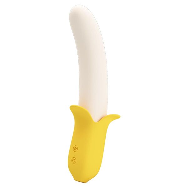 Wibrator Pretty Love Banana Geek, 19,5 cm (żółty) 16579 zdjęcie