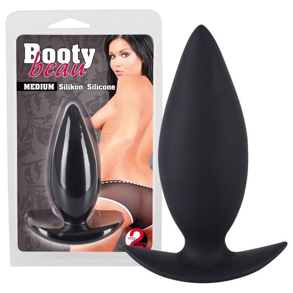 Korek analny Orion Booty Beau Medium Analplug, 10 cm (czarny) 4963 zdjęcie