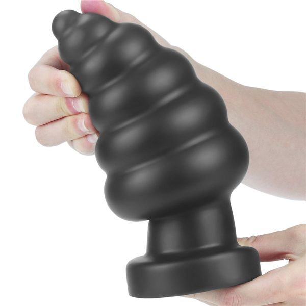 Korek analny King Sized Vibrating Anal Cracker 7, 18 cm (czarny) 14433 zdjęcie