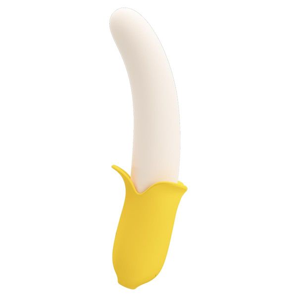 Wibrator Pretty Love Banana Geek, 19,5 cm (żółty) 16579 zdjęcie